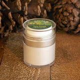 Our face cream in a 1 ounce pump jar