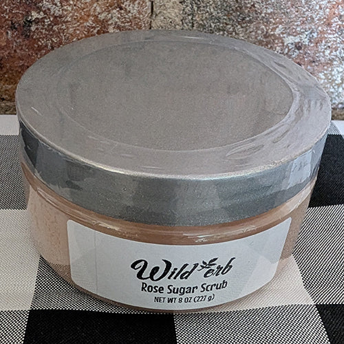 Wild'erb Sugar Scrub - Rose