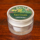 Picture of our 1 oz Face Cream in an attractive acrylic jar