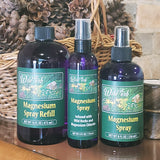 A collection of the different sizes of Magnesium Spray