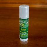 Our half ounce salve in a handy stick container that fits in your pocket