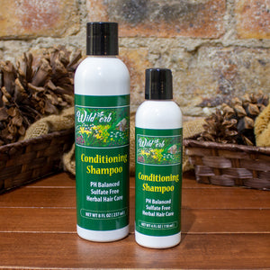 Picture of the 2 different sizes of Conditioning Shampoo